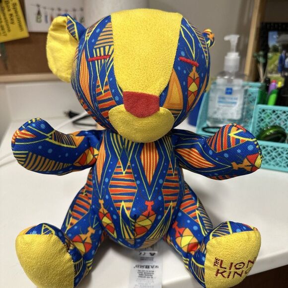 Disney Store Simba Plush The Lion King 2019 Special‎ Edition African- - Picture 1 of 2